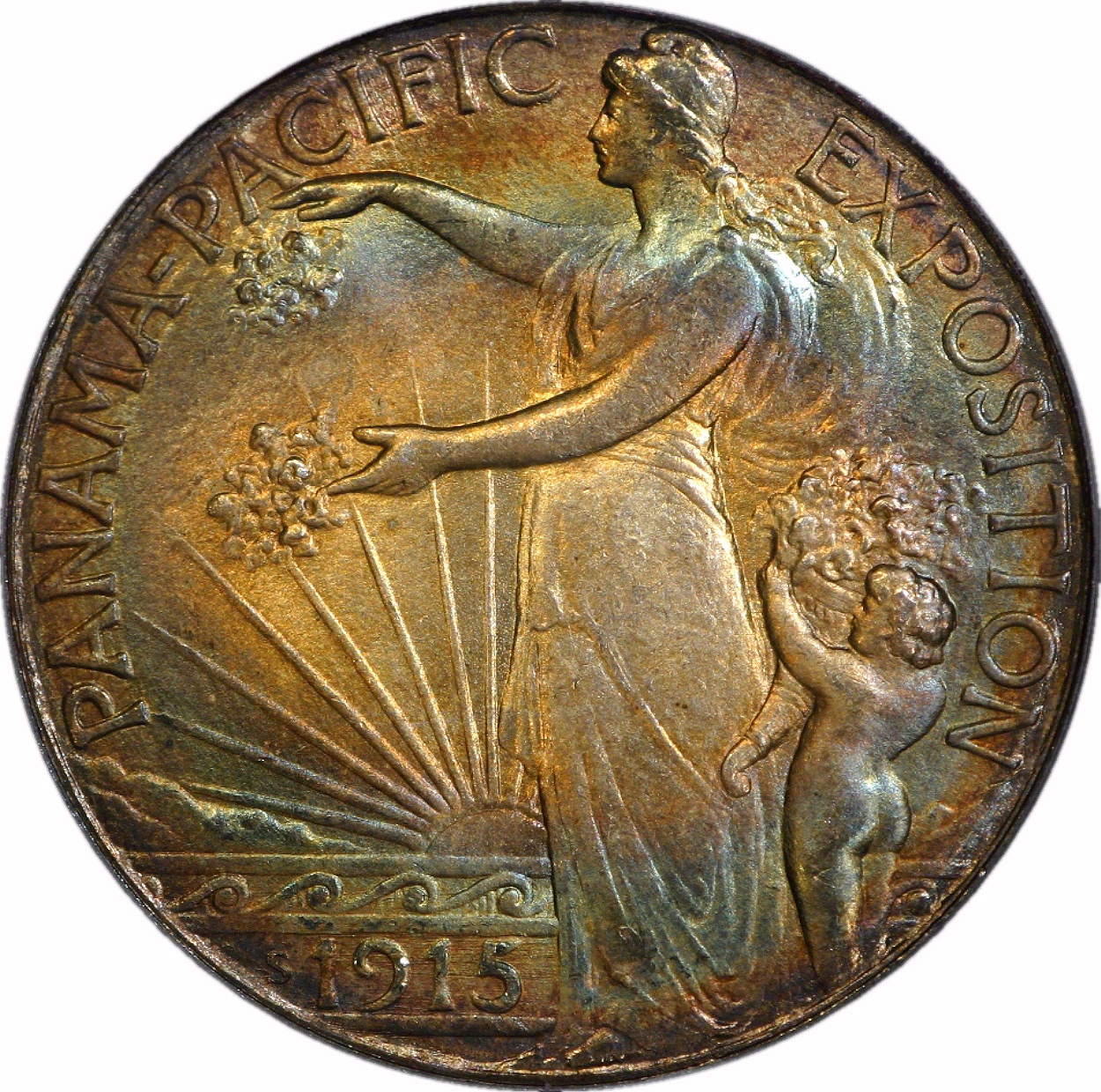 1915 Panama Pacific International Exposition Half Dollar